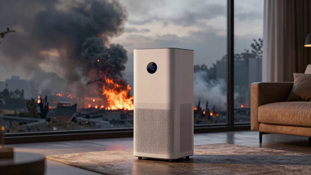 effective wildfire smoke filtration