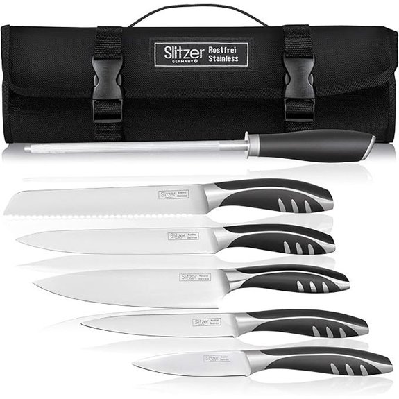 Slitzer Germany 7-Piece Chef’s Knife Set