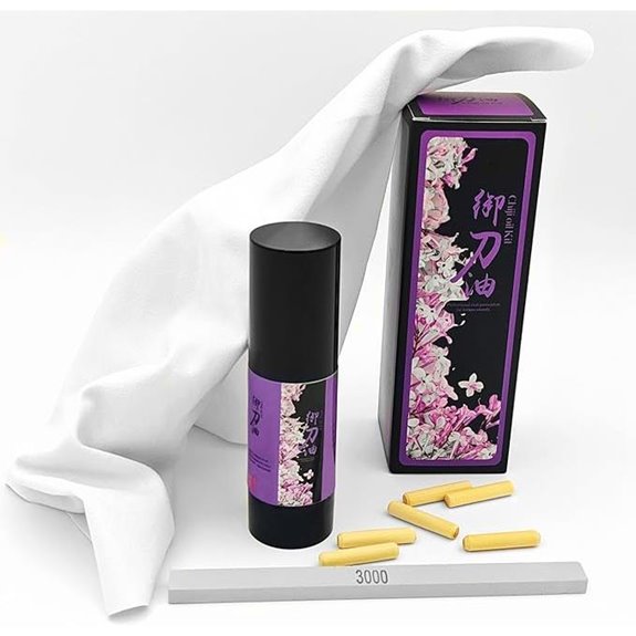 Katana Cleaning Kit with Oil Stone Chammy Peg