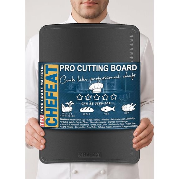 Extra Large TPU Cutting Board for Kitchen