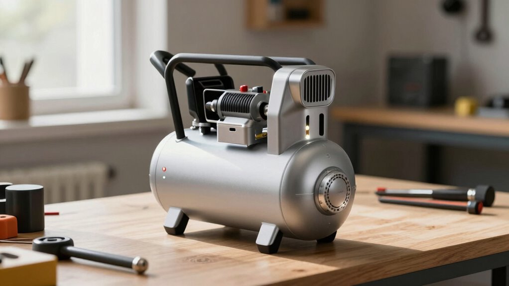 selecting quiet oil free compressors