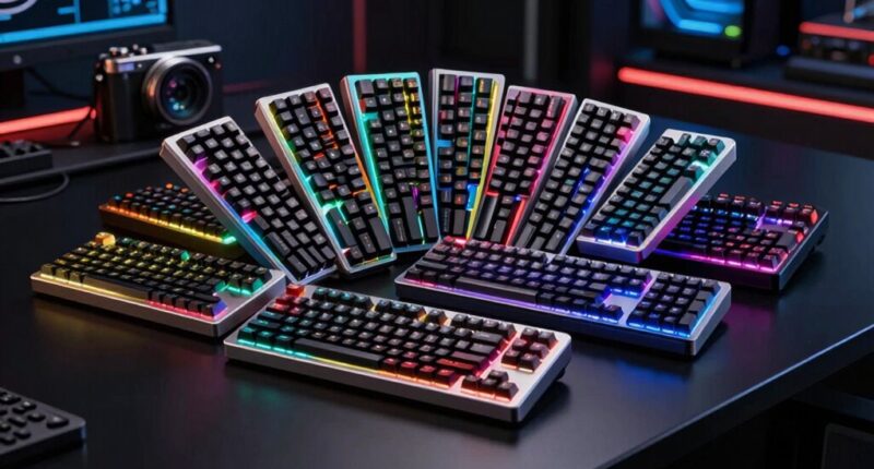 top 14 gaming mechanical keyboards