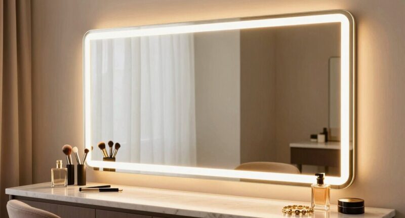 top 15 lighted large vanities
