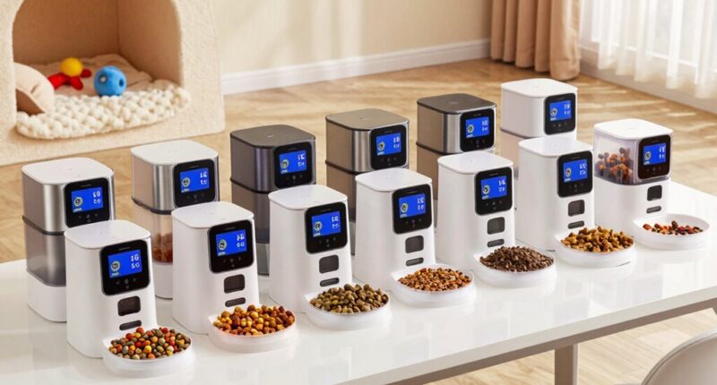 top automated pet feeders