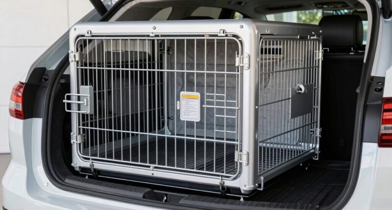 top dog car crate safety