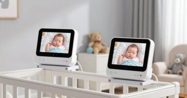 top dual camera baby monitors