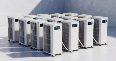 top dual hose portable acs