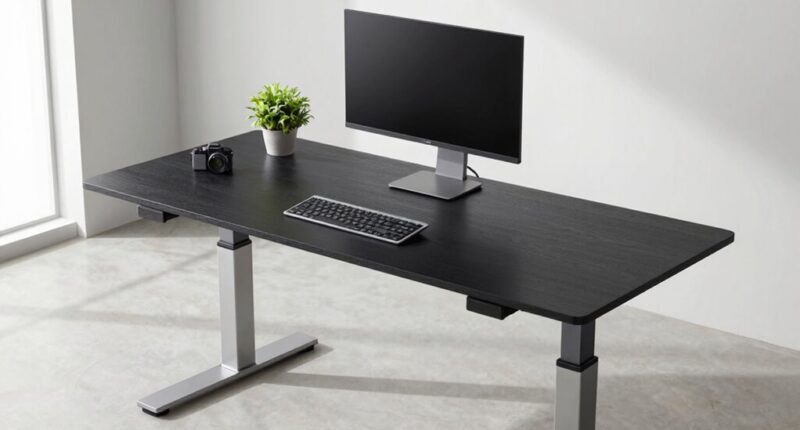 top dual motor electric desks