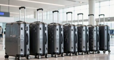 top durable 28 inch checked luggage