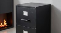 top fire resistant locking cabinets