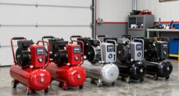 top garage gas compressors