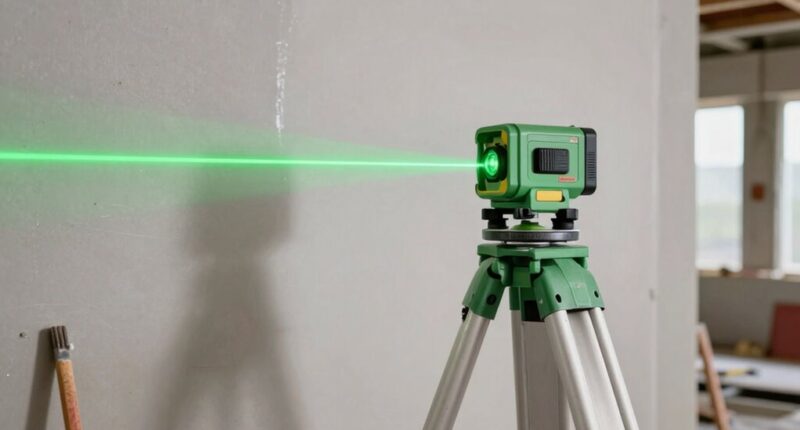 top green laser levels