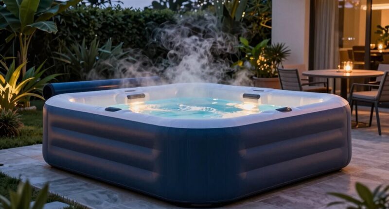 top inflatable hot tubs