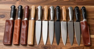 top kitchen knife sheaths