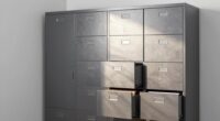 top metal office storage