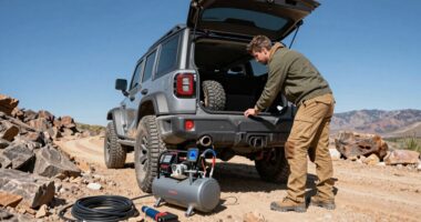 top off road air compressors