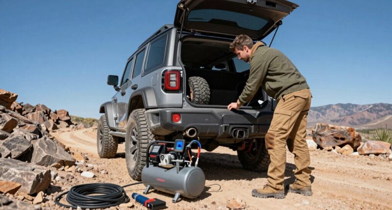 top off road air compressors