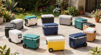 top patio cooler carts