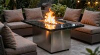 top propane fire pit tables