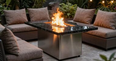 top propane fire pit tables