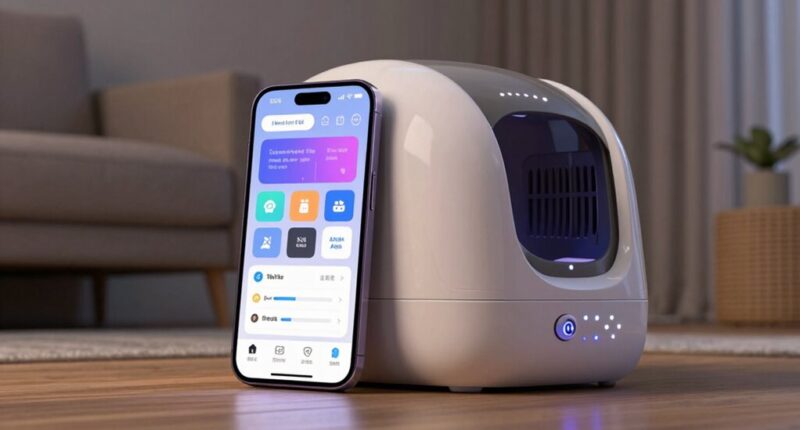 top smart litter box apps