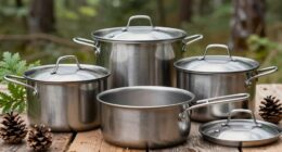 top stainless camping cookware