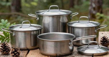 top stainless camping cookware