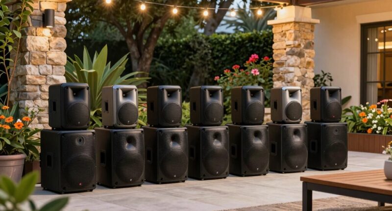 top wired outdoor speaker options