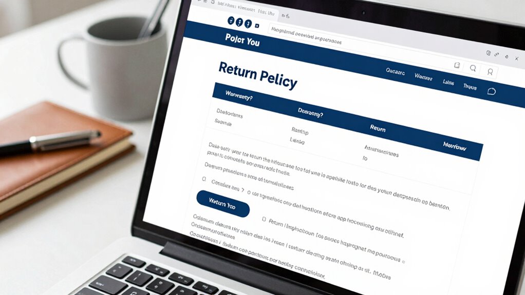 check policies before purchase