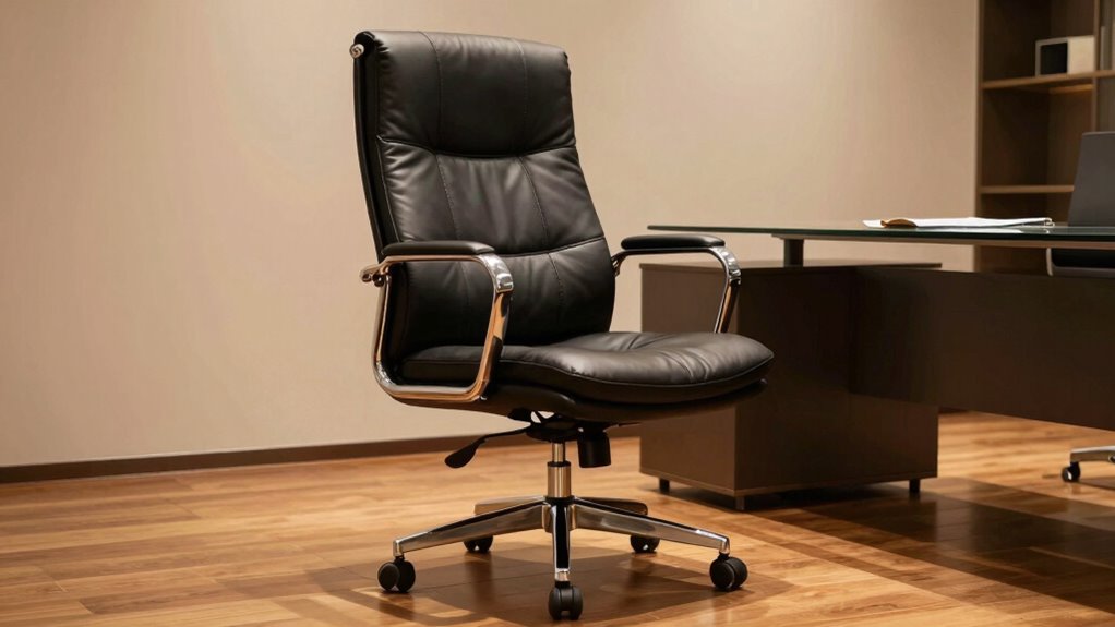 comfortable adjustable leather chair