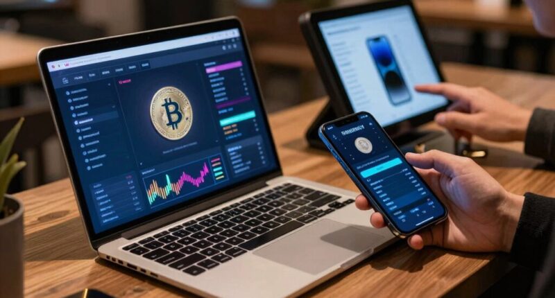 crypto purchases for high end tech