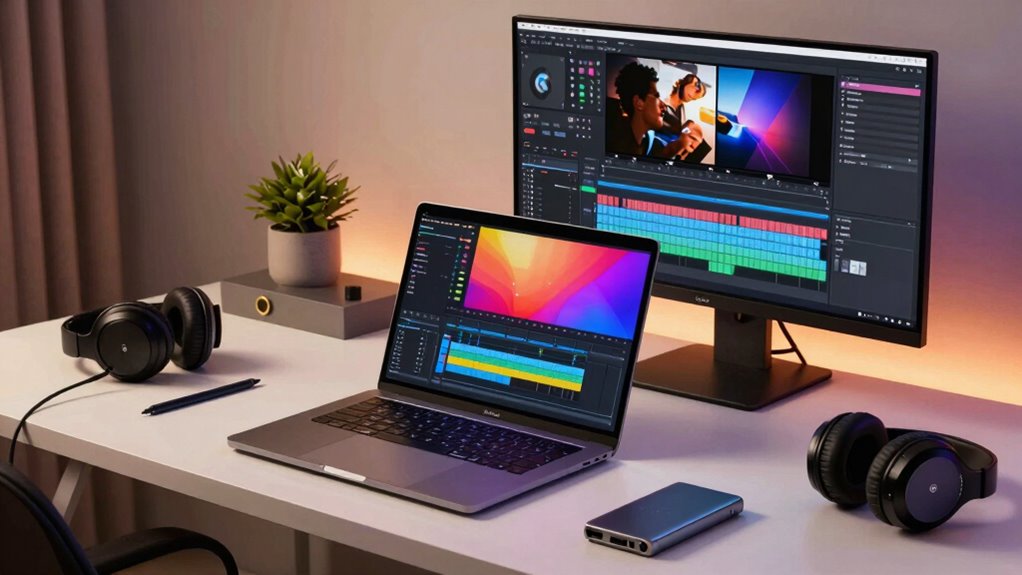 high performance 4k editing laptop