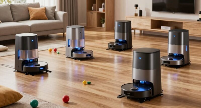 robot vacuums with refill