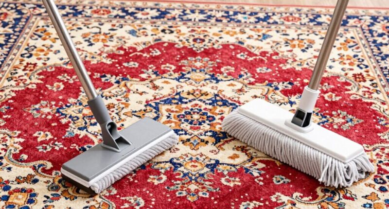 rug lifting versus no lift