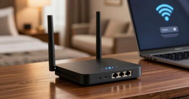 secure hotel wi fi setup
