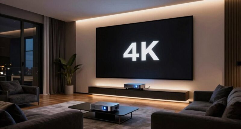 top 4k hdr projectors