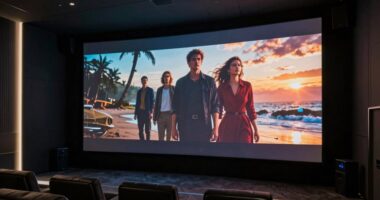 top alr projector screens