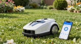 top app controlled robotic mowers