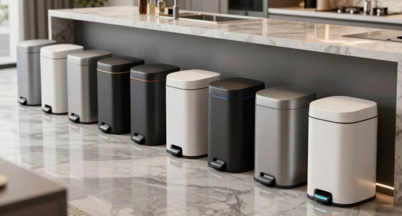 top automatic trash cans