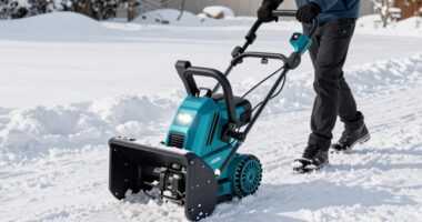 top battery powered snow blowers