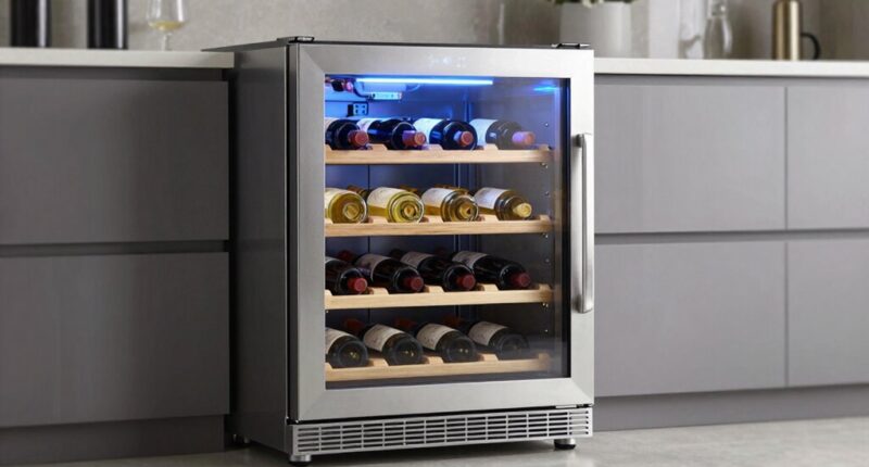 top dual zone wine coolers