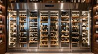 top dual zone wine coolers