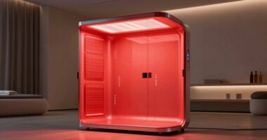 top full body red light panels