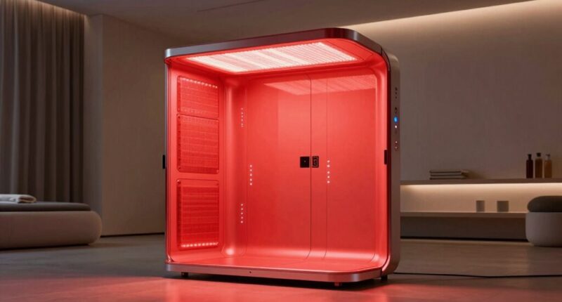 top full body red light panels