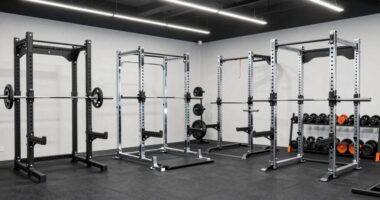 top garage squat racks