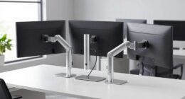 top heavy duty monitor arms