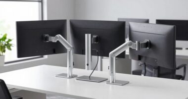 top heavy duty monitor arms