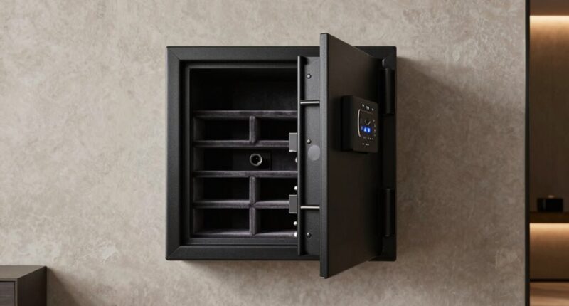 top heavy duty wall safes
