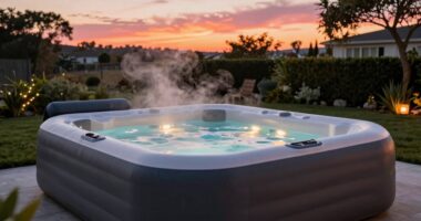 top inflatable hot tubs