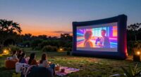 top inflatable outdoor screens